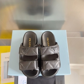 Топовая версия： женская  Prada Серия Nappa Перекрестные ремешки 