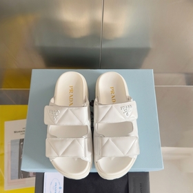 Топовая версия： женская  Prada Серия Nappa Перекрестные ремешки 