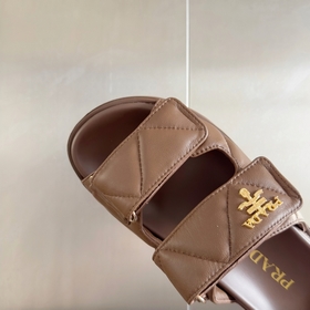 Топовая версия： женская  Prada Серия Nappa Перекрестные ремешки 