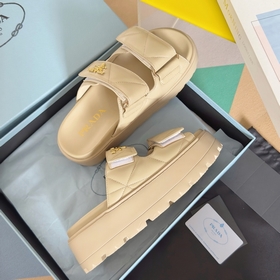 Топовая версия： женская  Prada Серия Nappa Перекрестные ремешки 