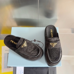 Топовая версия： женская  Prada Серия Nappa Перекрестные ремешки 