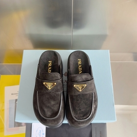 Топовая версия： женская  Prada Серия Nappa Перекрестные ремешки 