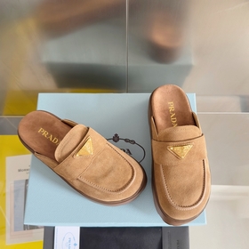 Топовая версия： женская  Prada Серия Nappa Перекрестные ремешки 
