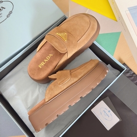 Топовая версия： женская  Prada Серия Nappa Перекрестные ремешки 