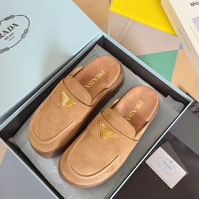 Топовая версия： женская  Prada Серия Nappa Перекрестные ремешки 
