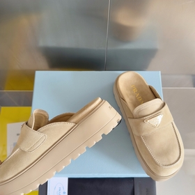Топовая версия： женская  Prada Серия Nappa Перекрестные ремешки 
