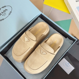 Топовая версия： женская  Prada Серия Nappa Перекрестные ремешки 