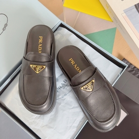 Топовая версия： женская  Prada Серия Nappa Перекрестные ремешки