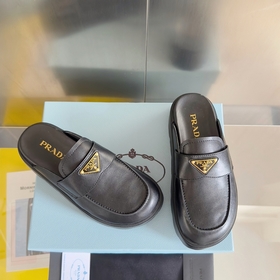Топовая версия： женская  Prada Серия Nappa Перекрестные ремешки 