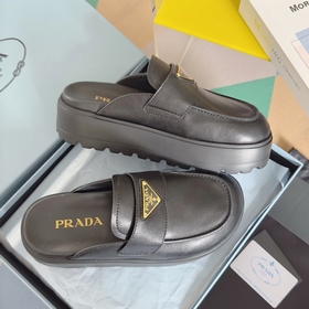 Топовая версия： женская  Prada Серия Nappa Перекрестные ремешки 