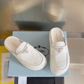 Топовая версия： женская  Prada Серия Nappa Перекрестные ремешки 