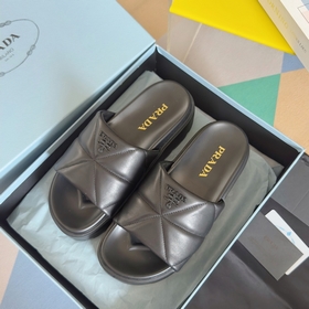 Топовая версия： женская модель Prada Серия Nappa Перекрестные ре