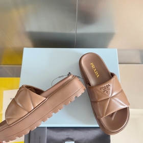 Топовая версия： женская модель Prada Серия Nappa Перекрестные ре