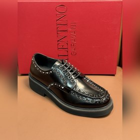 Новые мужские туфли-лофеки VALENTINO с заклепками. Модные и удобн