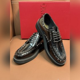 Новые мужские туфли-лофеки VALENTINO с заклепками. Модные и удобн