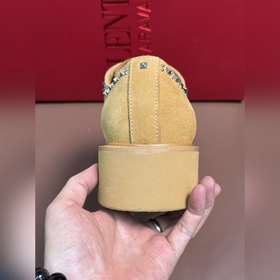 Новые мужские туфли-лофеки VALENTINO с заклепками. Модные и удобн