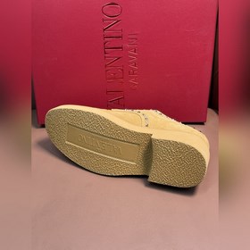 Новые мужские туфли-лофеки VALENTINO с заклепками. Модные и удобн