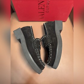 Новые мужские туфли-лофеки VALENTINO с заклепками. Модные и удобн