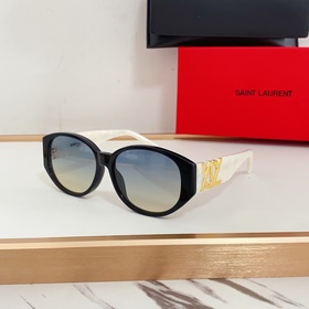 SAINT LAURENT . Новинки SL M86 Логотип SAINT LAURENT на ножке Ра