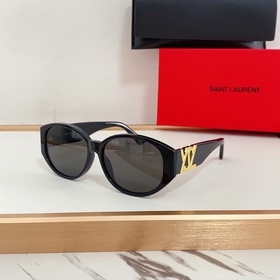 SAINT LAURENT . Новинки SL M86 Логотип SAINT LAURENT на ножке Ра