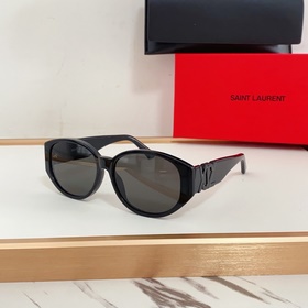SAINT LAURENT . Новинки SL M86 Логотип SAINT LAURENT на ножке Ра