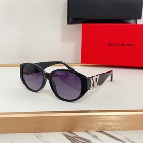 SAINT LAURENT . Новинки SL M86 Логотип SAINT LAURENT на ножке Ра
