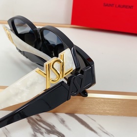 SAINT LAURENT . Новинки SL M86 Логотип SAINT LAURENT на ножке Ра