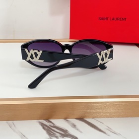 SAINT LAURENT . Новинки SL M86 Логотип SAINT LAURENT на ножке Ра