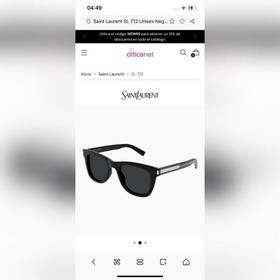 SAINT LAURENT  МОДЕЛЬ： SL 712 РАЗМЕР： 52 19-140