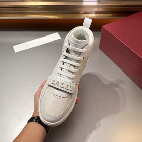 Мужские высокие кожаные кроссовки BALL
