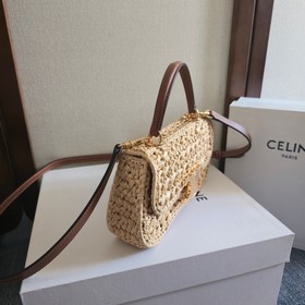 CELINEINE 24ss TEEN LOLA Тканая сумка 