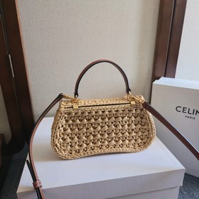 CELINEINE 24ss TEEN LOLA Тканая сумка 