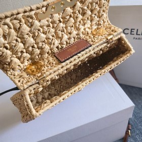CELINEINE 24ss TEEN LOLA Тканая сумка 