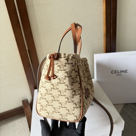 CELINEINE Небольшая сумка из ткани кож
