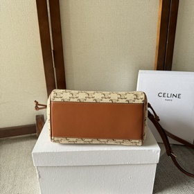 CELINEINE Небольшая сумка из ткани кож