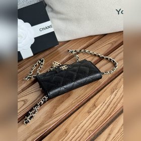 Большезернистая кожаная сумка на пояс 