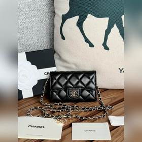 Новая сумка Chanel из кожи ягненка – е