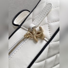 Мини-рюкзак Chanel 25p Черно-белый м