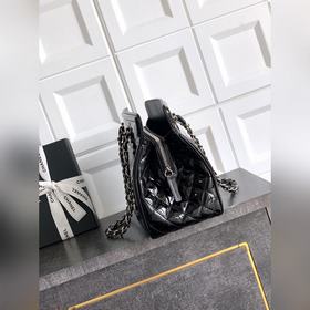 Сумка CHANEL из матового акрила черног
