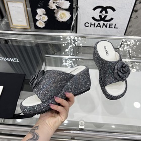 Высококачественные сандалии Chanel, на