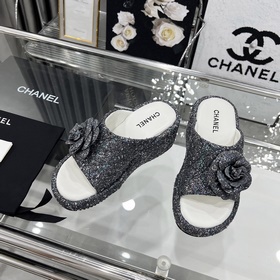 Высококачественные сандалии Chanel, на