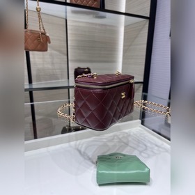 CHANEL 23B Новая золотая длинная короб