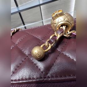 CHANEL 23B Новая золотая длинная короб