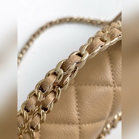 25A Келли с поперечными ручкамиз кожи,