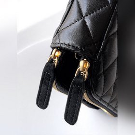 Черная замша CHANEL 25A Новая замшевая