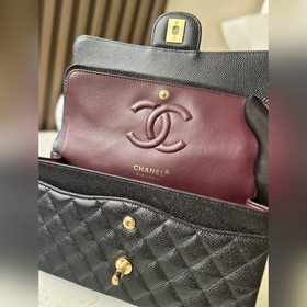 Новинка CF25cm Черная сумка с узором в