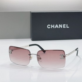 Очки Chanel винтажном стиле без оправы