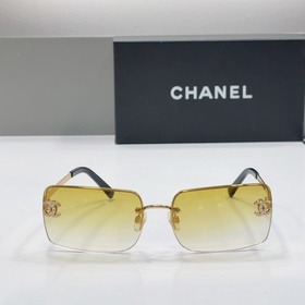 Очки Chanel винтажном стиле без оправы