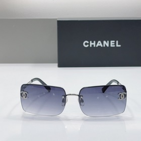 Очки Chanel винтажном стиле без оправы