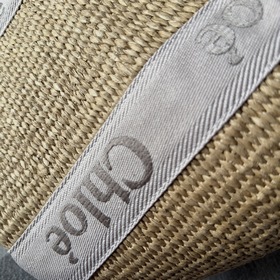 Сумка Chloe Woody Straw Bucket Bag в н